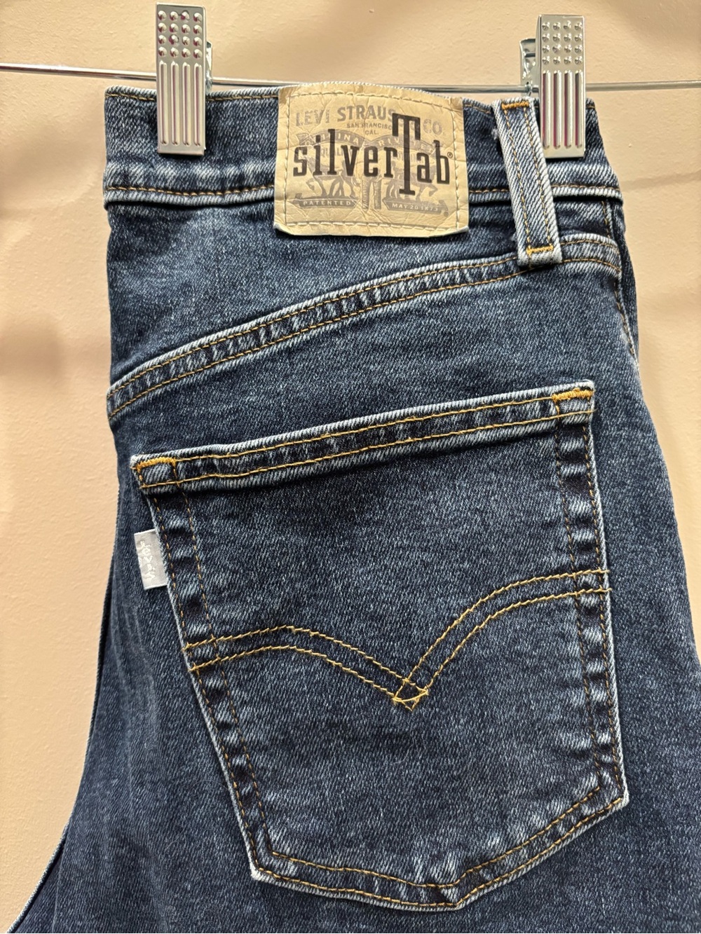 Levi's SilverTab Dark Blue Relaxed Fit Jeans